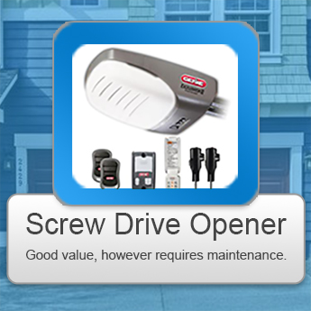 Screw Drive Garage Door Opener Installation Castro Valley CA